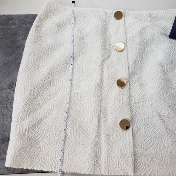 DONCASTER COLLECTION CREAM SKIRT NWT SIZE 18 - Picture 7 of 10